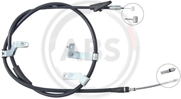 Cable Pull, parking brake K17304