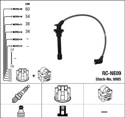 Ignition Cable Kit RC-NE09