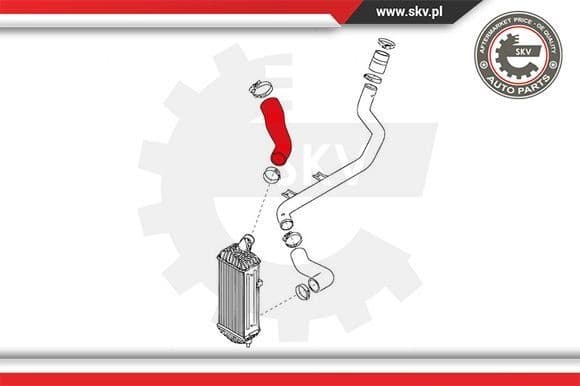 Charge Air Hose 24SKV877 - image 4