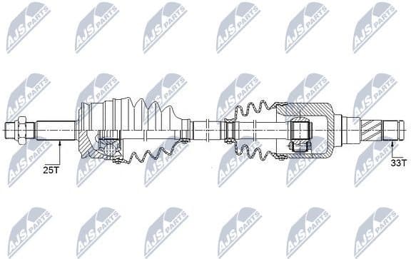 Drive Shaft NPW-ME-124 - image 4