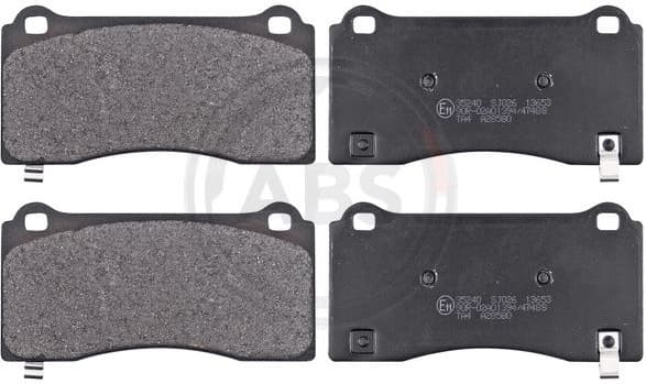 Brake Pad Set, disc brake 35240