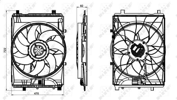 Fan, engine cooling 47849 - image 3