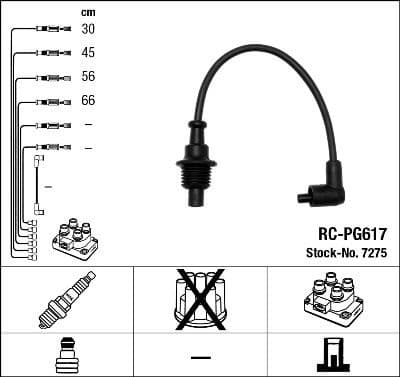 Ignition Cable Kit RC-PG617