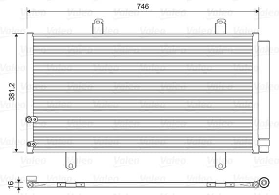 Condenser, air conditioning 822584
