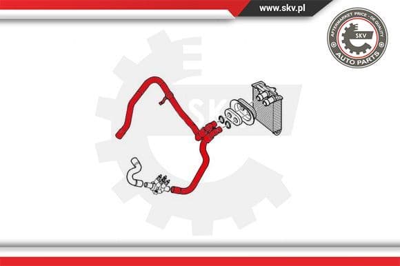 Heater Hose 43SKV816 - image 4