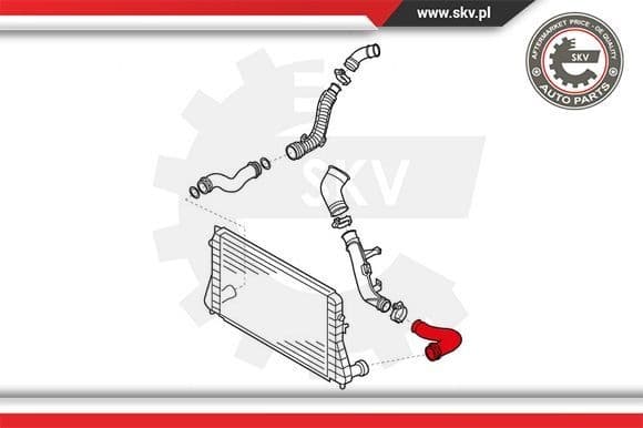 Charge Air Hose 24SKV645 - image 4