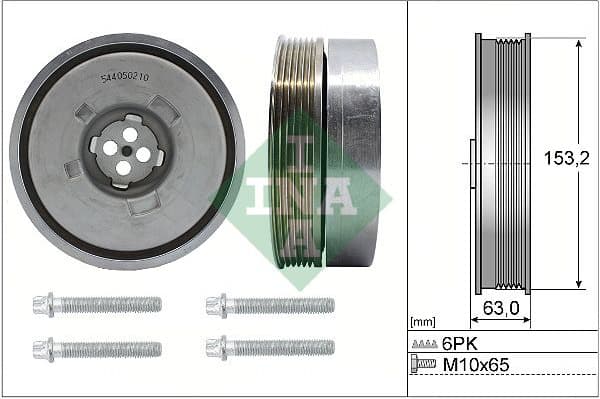 Belt Pulley, crankshaft 544 0502 20