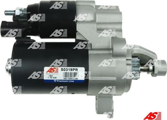 Starter Remanufactured AS S0319PR - image 2