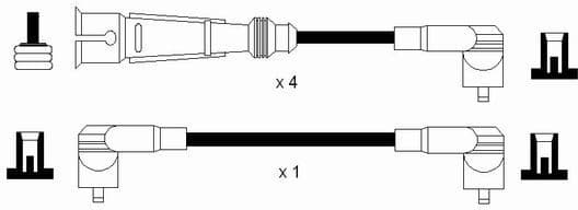 Ignition Cable Kit RC-VW233 - image 2