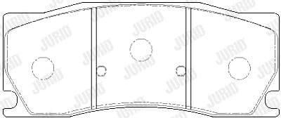 Brake Pad Set, disc brake 573861J