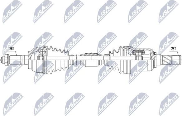 Drive Shaft NPW-MZ-060 - image 4