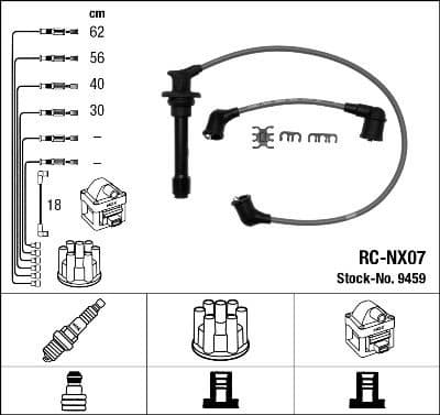 Ignition Cable Kit RC-NX07