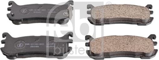 Brake Pad Set, disc brake 170257