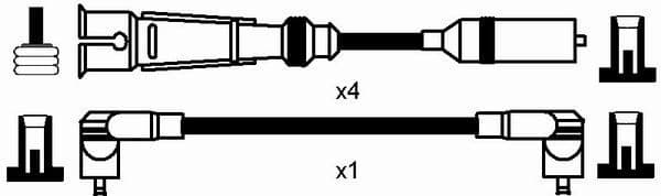 Ignition Cable Kit RC-VW242 - image 2