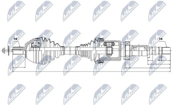 Drive Shaft NPW-VV-039 - image 5