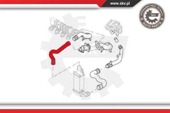 Charge Air Hose 24SKV871 - image 3