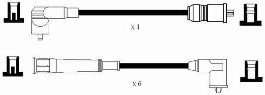Ignition Cable Kit RC-BW233 - image 2