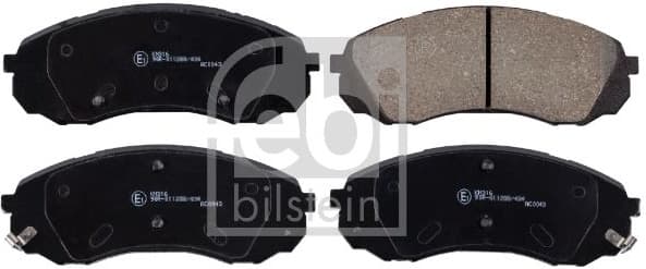 Brake Pad Set, disc brake 170293