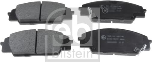 Brake Pad Set, disc brake 170299