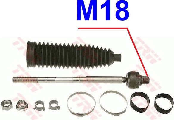 Tie rod inner (rack end) JAR972 - image 2