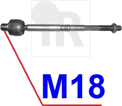 Tie rod inner (rack end) 5207257