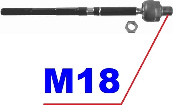 Tie rod inner (rack end) 27726 01