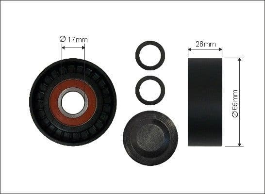 Tensioner belt 237-00