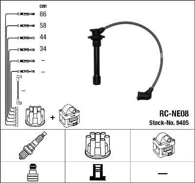Ignition Cable Kit RC-NE08