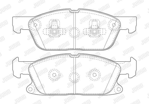 Brake Pad Set, disc brake 573837J