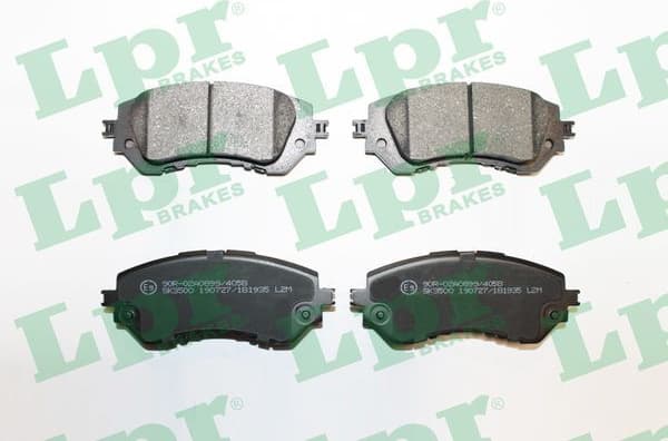 Brake Pad Set, disc brake 05P1935