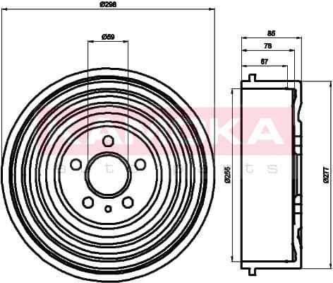 Brake Drum 104015