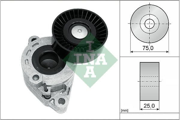 Belt Tensioner, V-ribbed belt 534 0721 10