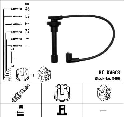 Ignition Cable Kit RC-RV603
