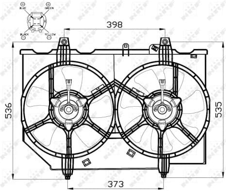 Fan, engine cooling 47497 - image 3