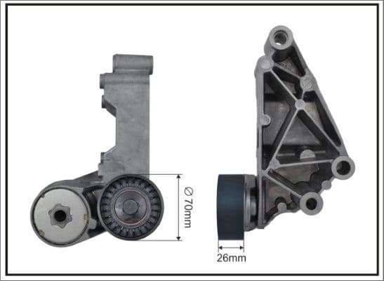 Tensioner Lever, V-ribbed belt 100188SP
