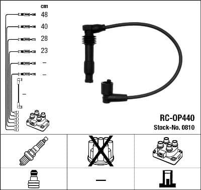 Ignition Cable Kit RC-OP440