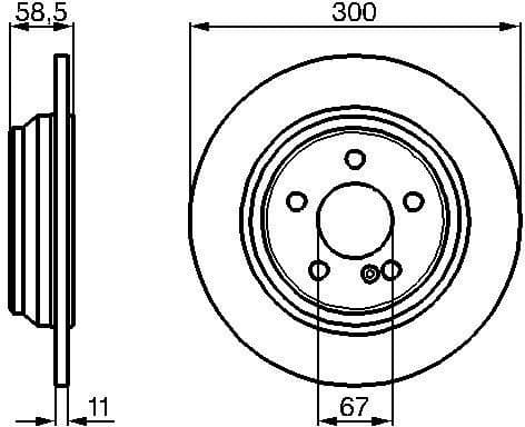 Brake Disc 0986478472 - image 2