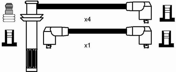 Ignition Cable Kit RC-FT603 - image 2