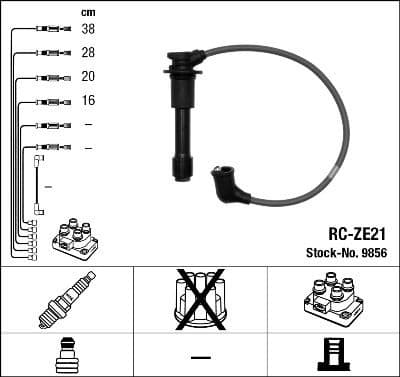Ignition Cable Kit RC-ZE21