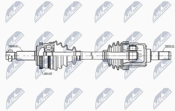 Drive Shaft NPW-KA-343 - image 4