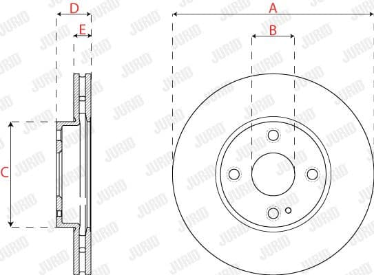 Brake Disc COAT+ 563324JC - image 2