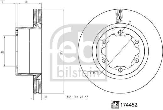 Brake Disc 174452