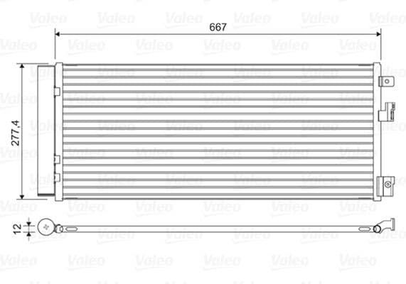 Condenser, air conditioning 822574