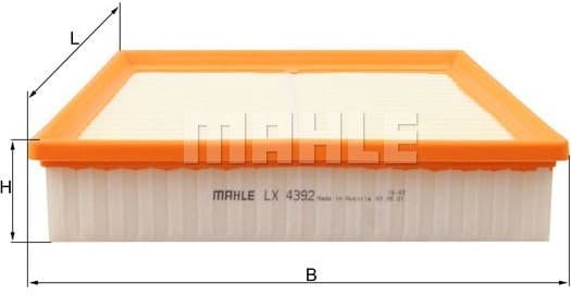 Filter air LX4392