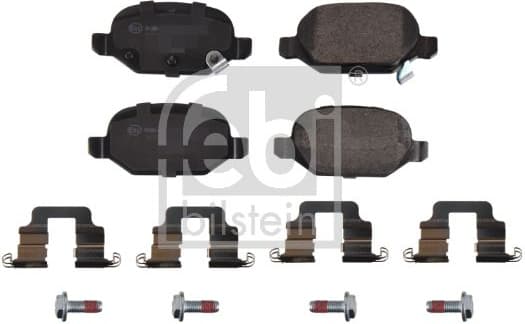 Brake Pad Set, disc brake 175268