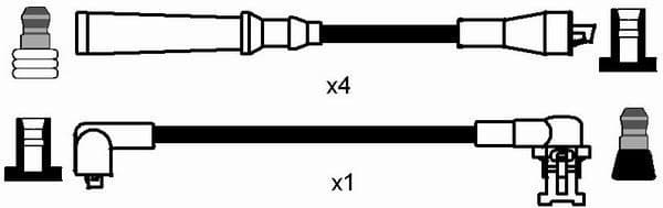 Ignition Cable Kit RC-VL608 - image 2