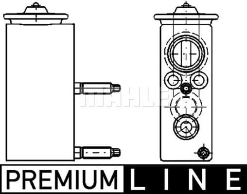 Expansion Valve, air conditioning BEHR *** PREMIUM LINE *** AVE 67 000P