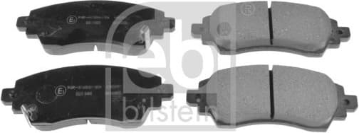 Brake Pad Set, disc brake 170264