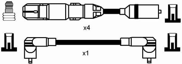 Ignition Cable Kit RC-VW912 - image 2