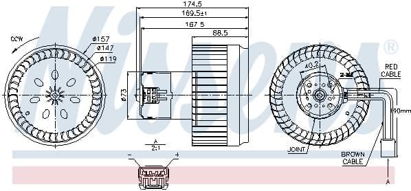 Interior Blower 87123 - image 6